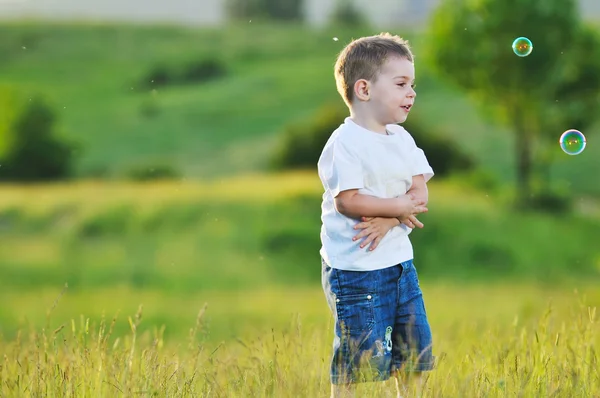 Bolha infantil — Fotografia de Stock