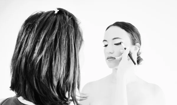Make-up behandeling — Stockfoto