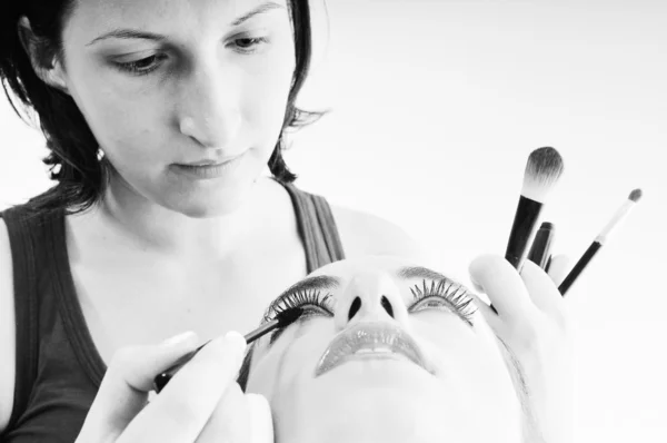 Make-up Behandlung — Stockfoto