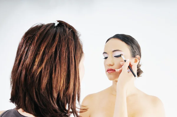 化妆治疗 — 图库照片