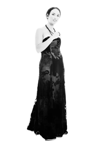 Vrouw jurk fashion — Stockfoto