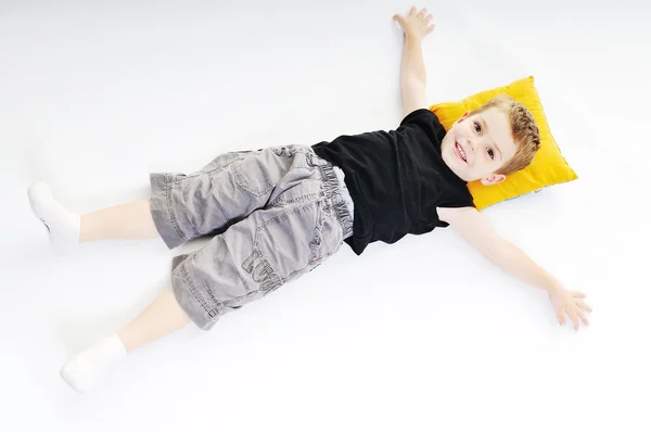 Bambino giocare pavimento — Foto Stock