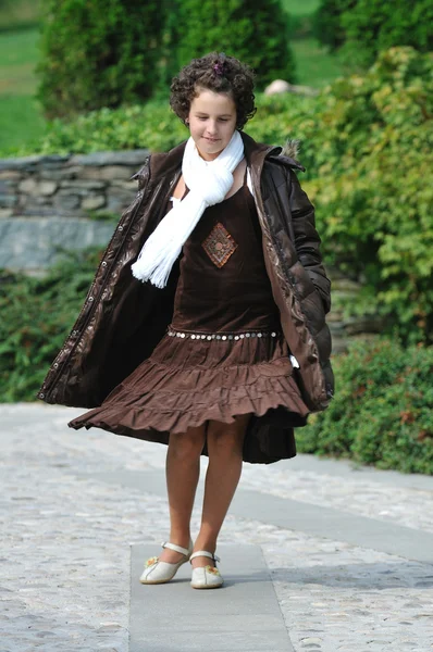 Children fashion outdoor — Stock Photo, Image