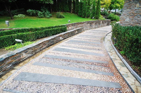 Stone path patternt — Stock Photo, Image