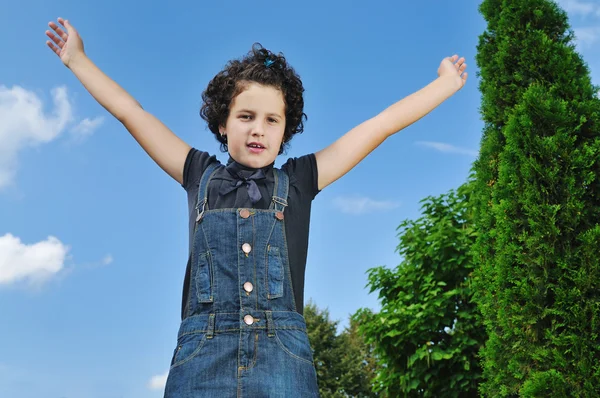Barn mode utomhus — Stockfoto