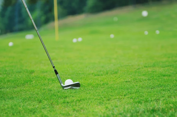 Golf ball spel — Stockfoto
