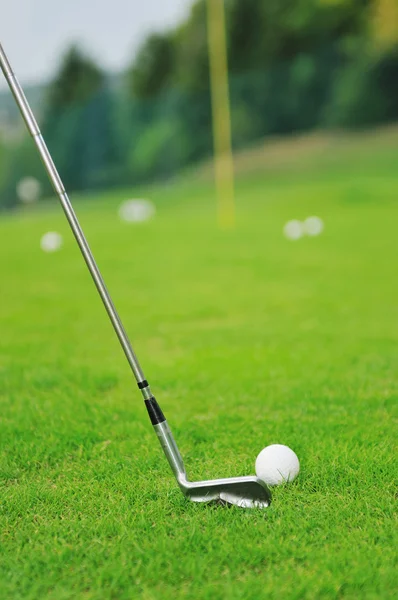 Golf ball spel — Stockfoto