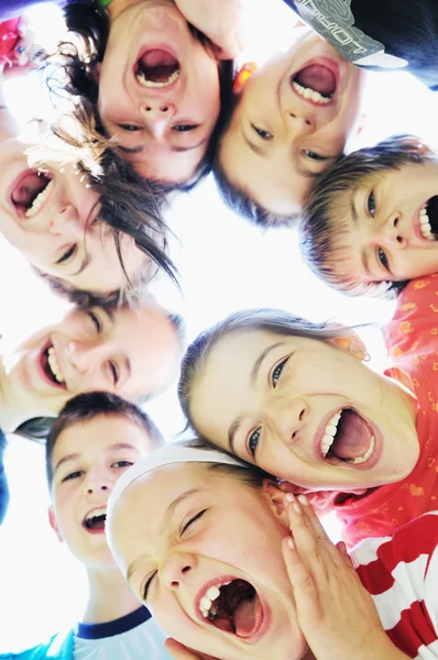 Child group outdoor Stock Photo