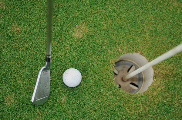 Golfboll Stockfoto