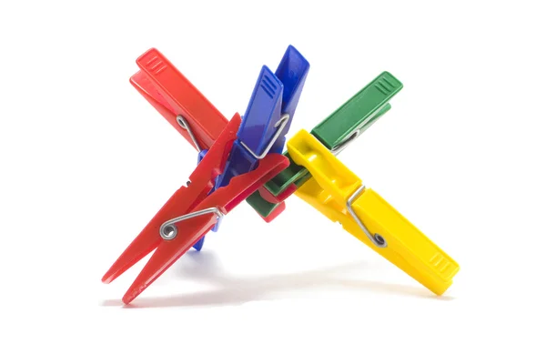 Clothes-pegs — Stock Photo, Image
