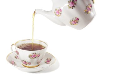 Pour a cuppa clipart