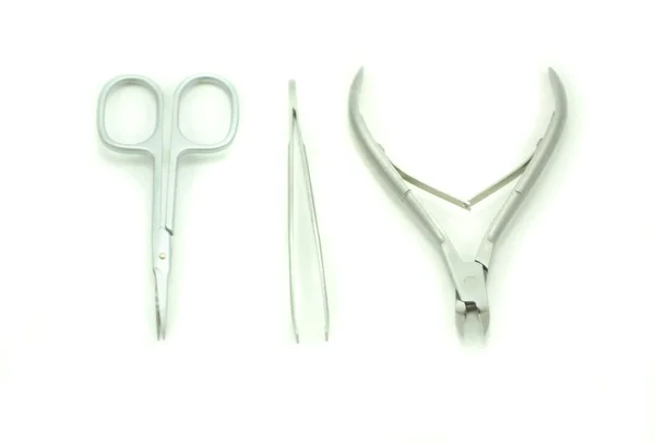Set forbici per unghie — Foto Stock