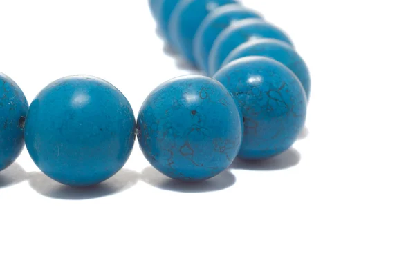 Blue necklace 2 — Stock Photo, Image