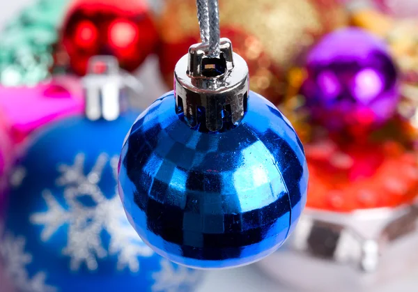 Blue small fir ball — Stock Photo, Image