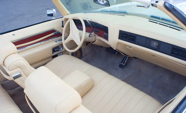 Cabriolet interior — Stock Photo, Image