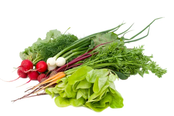 Close-up hromadu zeleniny — Stock fotografie