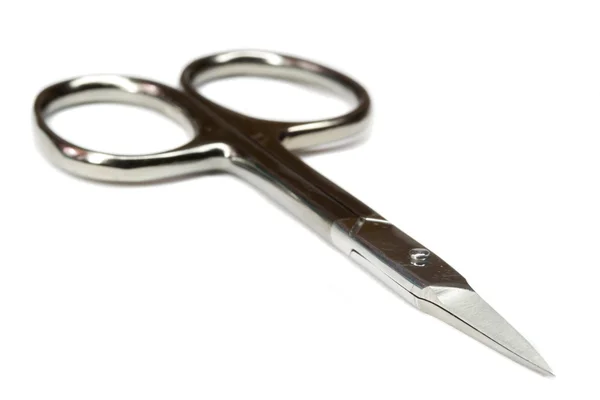 Close-up nail scissors — Stock Photo, Image