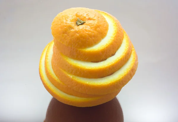 Cut orange — Stock Photo, Image