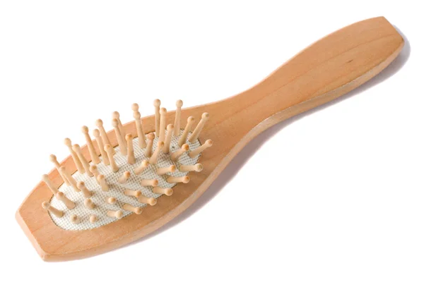 Hair brush view from above — Stock Photo, Image