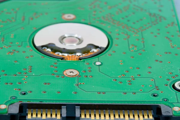 Placa de circuito de disco duro — Foto de Stock
