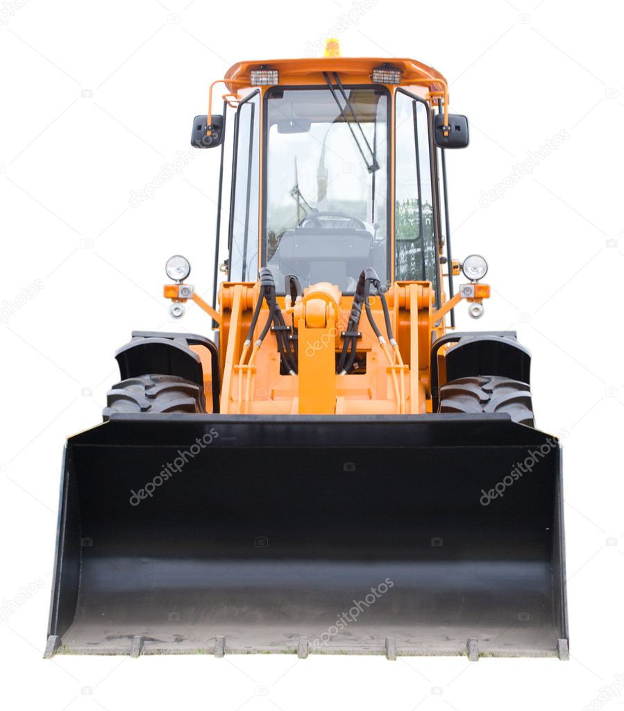 Digger front view