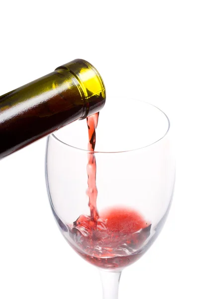 Einen Wein einschenken — Stockfoto
