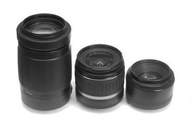 Three lenses clipart