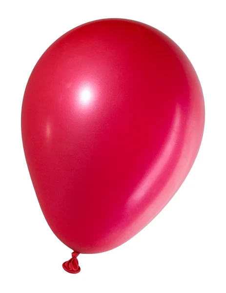 Swollen red balloon — Stock Photo, Image