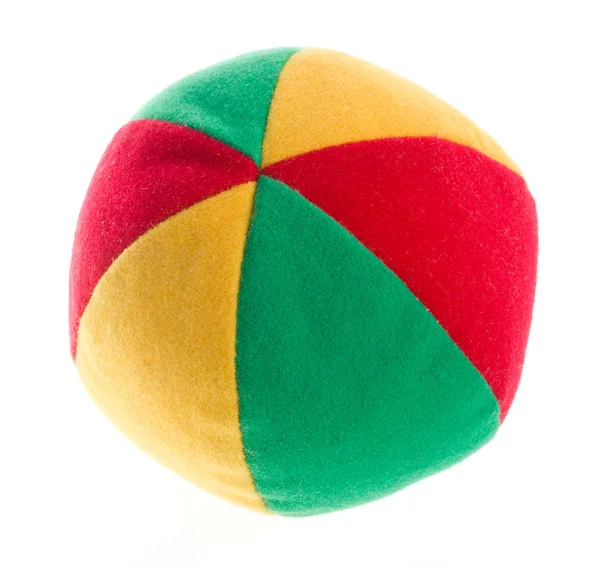 Bola de brinquedo isolada — Fotografia de Stock