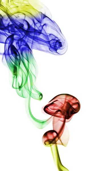 Abstrakte Farbe Rauch — Stockfoto