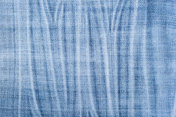 Blauwe gestripte jeans textuur — Stockfoto