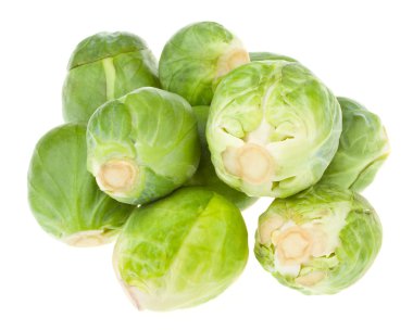 Heap of brussels sprouts clipart