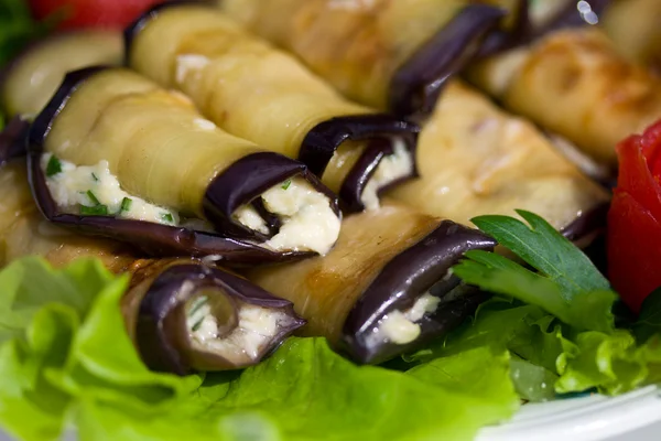 stock image Close-up stuffed eggplant