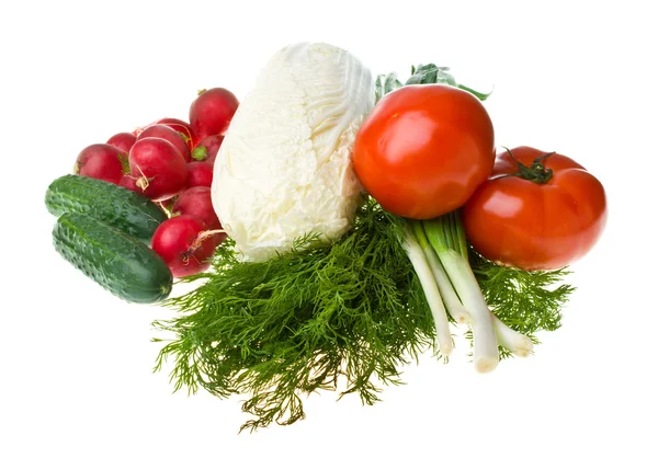 Hromadu různých zeleniny — Stock fotografie