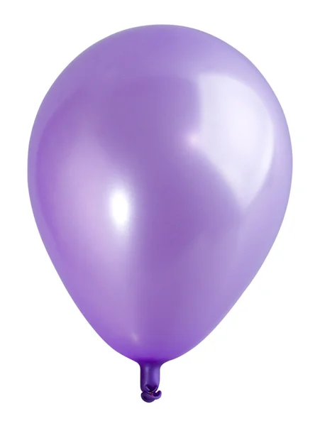 Swollen violet balloon — Stock Photo, Image