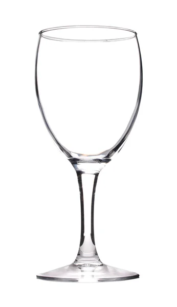 Transparante leeg glas wijn — Stockfoto