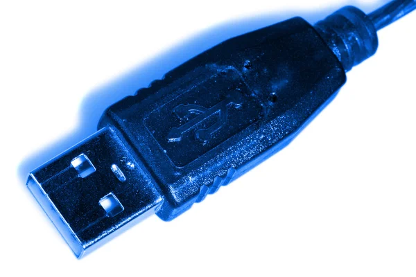USB-kabel, geïsoleerd — Stockfoto