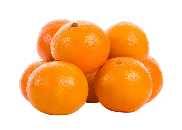 Un mucchio di mandarini maturi — Foto Stock