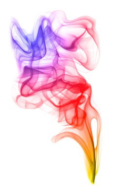 Colored smoke clipart