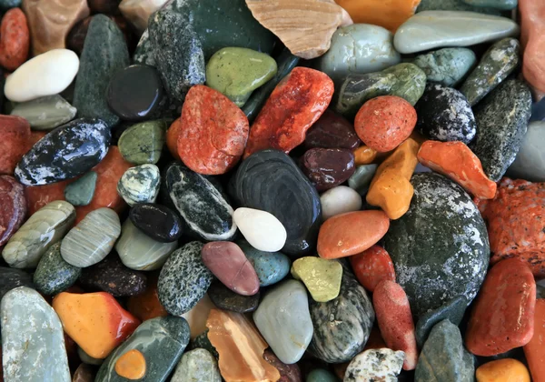 Color pebble background — Stock Photo, Image