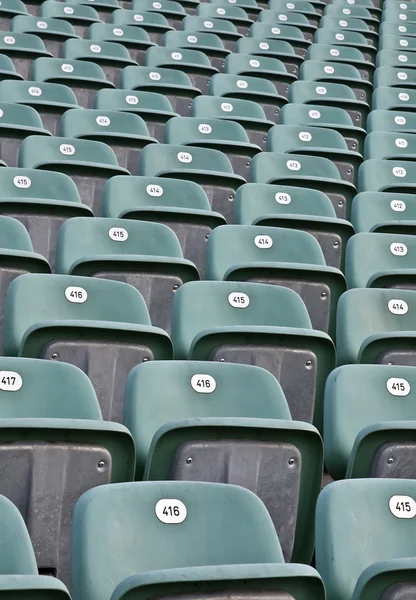 Rows of seats — Stock Photo, Image