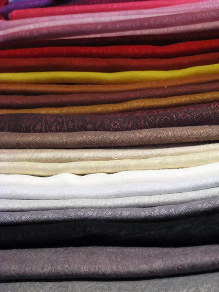 Set van gekleurde kleding — Stockfoto