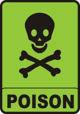 Poison Sign clipart