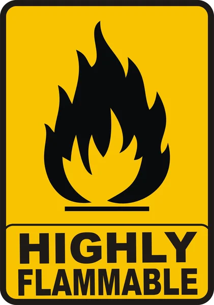 Highly Flamable — Stock Photo, Image