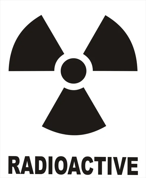Radioactivo — Fotografia de Stock