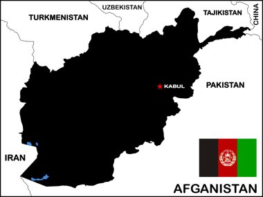 Afganistan Politik Haritası