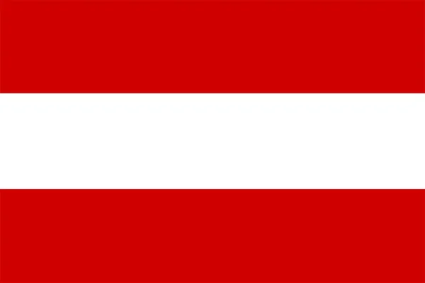 Ausztria zászló — Stock Fotó