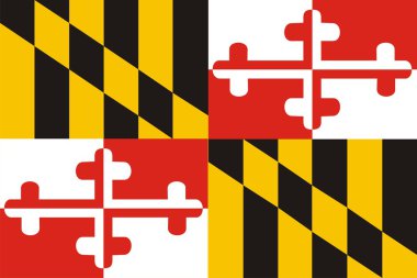 Maryland Flag clipart