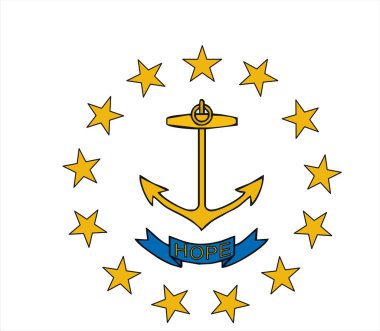 Rhode Island Flag clipart