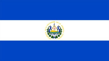 el salvador bayrağı